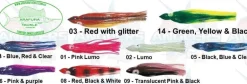 ARAFURA OCTOPUS SKIRTS 7.5 INCH - Pink Lumo