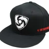 ATOMIC FLAT BRIM CAP - BLACK