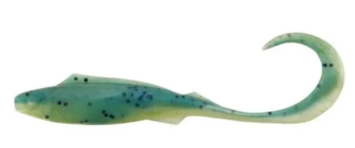 BERKLEY GULP NEMESIS LURE 4 INCH - Blue Pepper Neon Glow