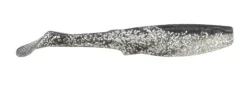 BERKLEY GULP PADDLESHAD LURE 3 INCH - Black Silver