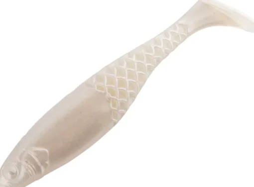 BERKLEY POWERBAIT PADDLESTINGER LURE - 4 INCH Pearl White