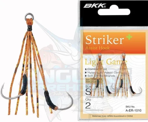 BKK STRIKER + ASSIST HOOKS - SS - Qty 2