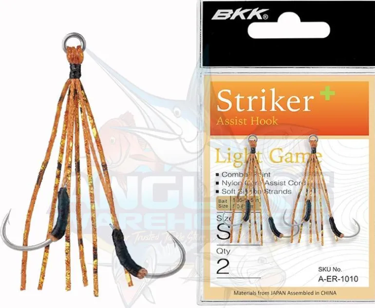 BKK STRIKER + ASSIST HOOKS - SS - Qty 2