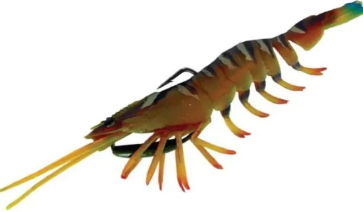 CHASEBAITS FLICK PRAWN LURE 125mm 04 - Green Prawn