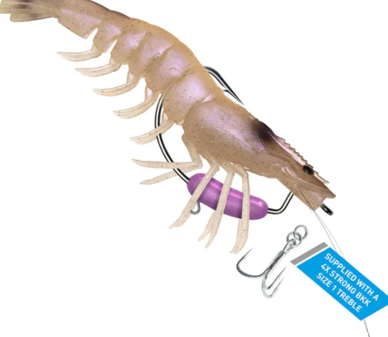 CHASEBAITS KING FLICK PRAWN HEAVY LURE 180mm - 01 Jelly Prawn