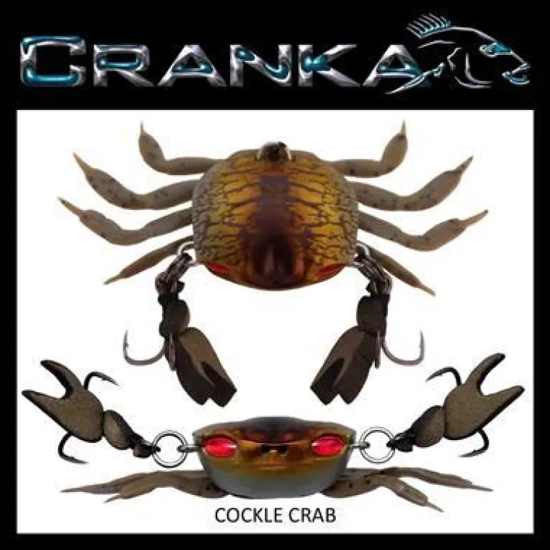 CRANKA CRAB 9.5g LURE - Cockle Crab