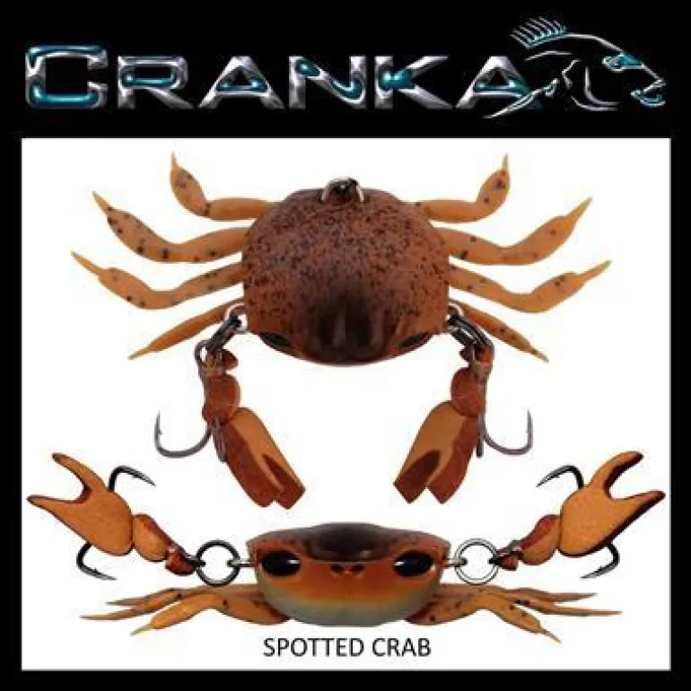 CRANKA CRAB 5.9g LURE - Spotted Crab