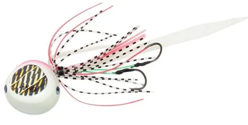 DAIWA KOHGA BAYRUBBER JIG LURE 120g - Sakura Glow