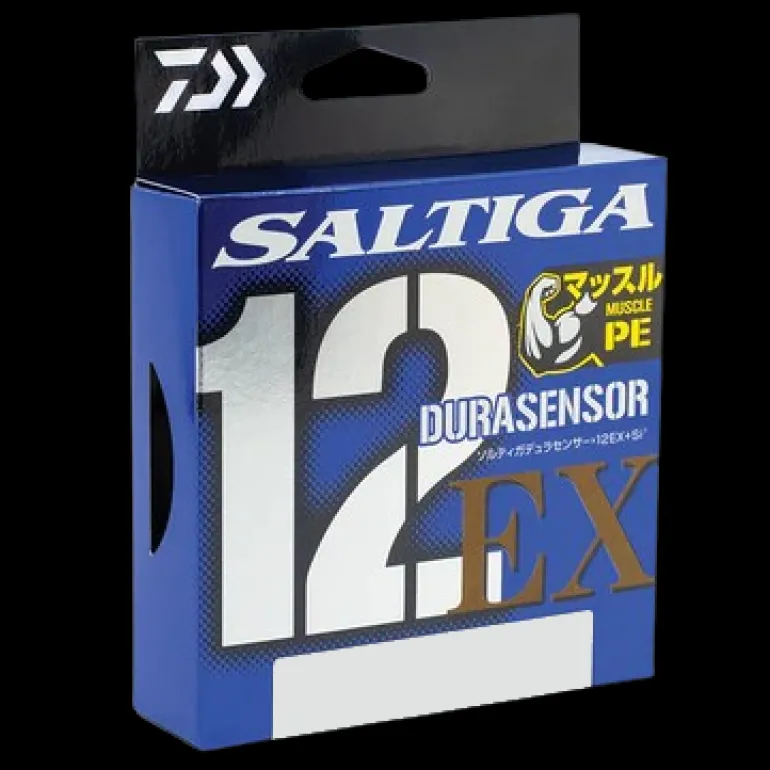 DAIWA SALTIGA 12 EX Si3+ LINE 200m GREY - PE #0.5 - 9.9lb