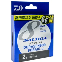 DAIWA SALTIGA DURASENSOR X8 BRAID LINE 200m CHARTREUSE - PE 1.5 - 26lb