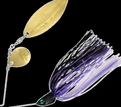 DAIWA STEEZ SPINNERBAIT LURE 1/4oz - Midnight Purple