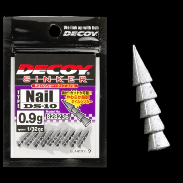 DECOY DS-10 NAIL TYPE SINKER - 0.4g