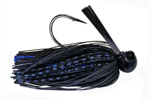 DOBYNS FOOTBALL JIG 3/8oz LURE - 1 - Midnight Blue