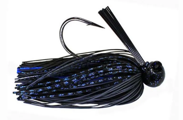 DOBYNS FOOTBALL JIG 3/8oz LURE - 1 - Midnight Blue