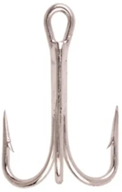 EAGLE CLAW 6061TF 4X TREBLE HOOKS 50 BOX - 8 - Qty 50