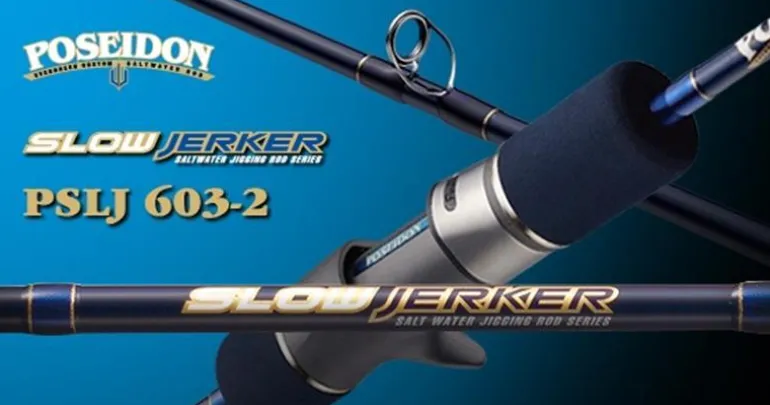 EVERGREEN POSEIDON SLOW JERKER PSLJ603-3 JIGGING CAST ROD