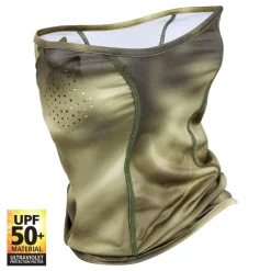 G.LOOMIS VENTED FACE GAITER FACE MASK SHIELD - Moss Camo