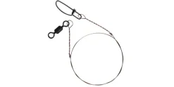 HALCO SINGLE STRAND WIRE TRACE 25cm - 58lb