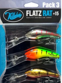 KILLALURE FLATZ RAT +15 - 3 PACK