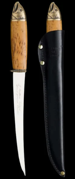 MARTTIINI SALMON FILLETING KNIFE WITH SHEATH - 7.5 INCH