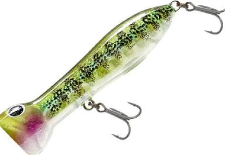 NOMAD CHUG NORRIS POPPER LURE 50mm GGB - Ghost Green Bandit