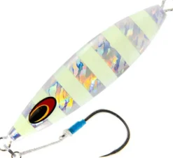 NOMAD GYPSEA JIG LURE 60g - Silver Glow Stripe