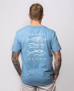 NOMAD T-SHIRT CORAL SEA - Small
