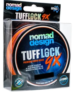 NOMAD TUFFLOCK 9X BRAID LINE 150yds MULTI COLOUR - 12lb