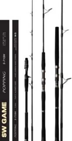 N.S SW GAME S-96M SHORE JIGGING SPIN ROD