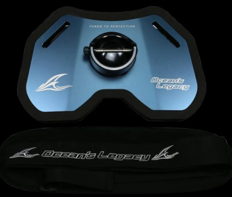 OCEANS LEGACY FIGHTING GIMBAL BELT TWIN BEARING PIN - Blue