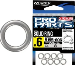 OWNER P14 SOLID RINGS - #3.5 - 80lb - Qty 9