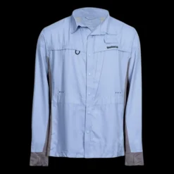 SHIMANO PRO STRETCH VENTED SHIRT CLOUDBURST - Small