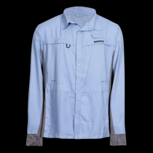 SHIMANO PRO STRETCH VENTED SHIRT CLOUDBURST - Small