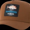 SHIMANO TRUCKER CAP LTG SNAPPER - OAK