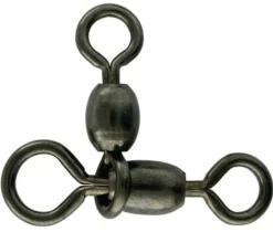 SHOGUN 3 WAY BLACK CRANE SWIVELS #4x5 - 40/60lb - 10pcs