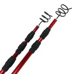 SILSTAR TELESCOPIC LURE RETRIEVER - 4 SECTIONS RED