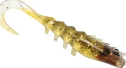 SQUIDGY PRAWN WRIGGLER TAIL LURE 95mm - Estuary Prawn