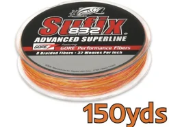 SUFIX 832 BRAID LINE 150yds FIRE CAMO - 6lb