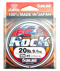 SUNLINE FC ROCK FLUOROCARBON LINE 100m - 2lb