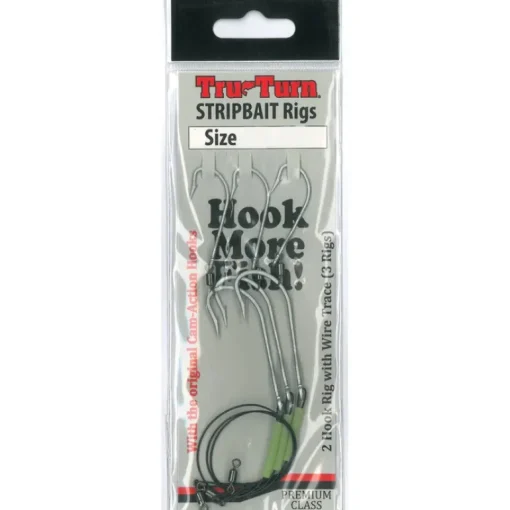 TRU TURN STRIP BAIT RIG - 40lb Trace - 3/0 - 1