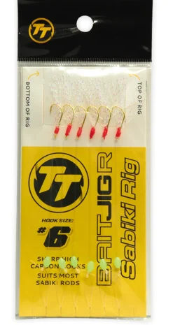 TT BAITJIGR SABIKI RIG TINSEL - 10
