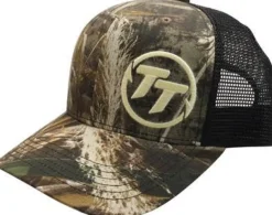 TT FISHING PREMIUM REAL TREE CAMO TRUCKER CAP
