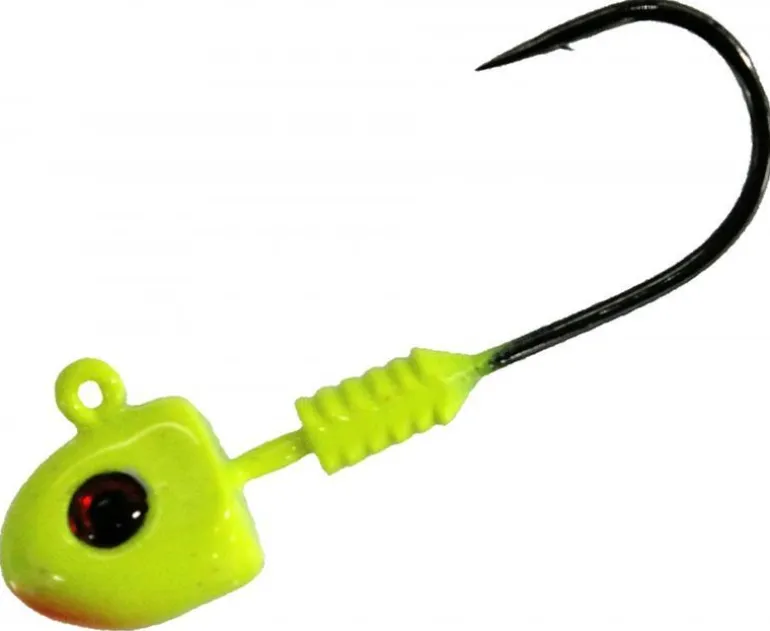 TT LURES DEMONZ JIG HEADS - 1/6oz - 1H - CHARTREUSE