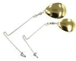 TT LURES JIG SPINNERS HD - Small Frame #3 Gold Colorado