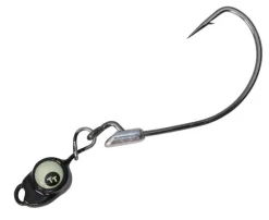 TT LURES SNAKE EYEZ JIG HEADS 1/6oz - 2/0XH - Black Glow EyeZ