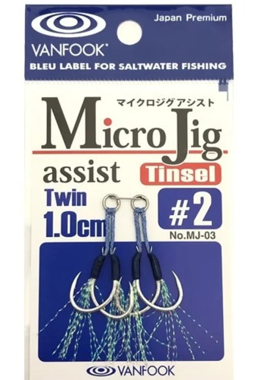 VANFOOK MICRO JIG ASSIST HOOKS TWIN - MJ-03 - 3