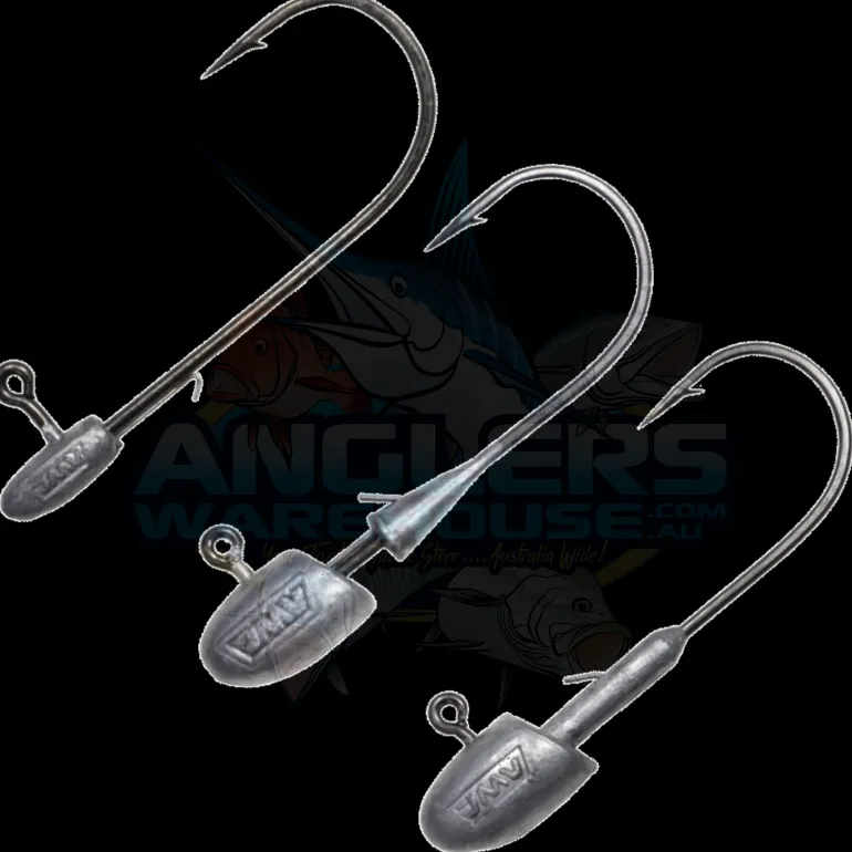 VMC GRIP-R FINESSE JIGHEAD 1/35oz - 0.7g - 1 - Qty 5 - Hidden Weight